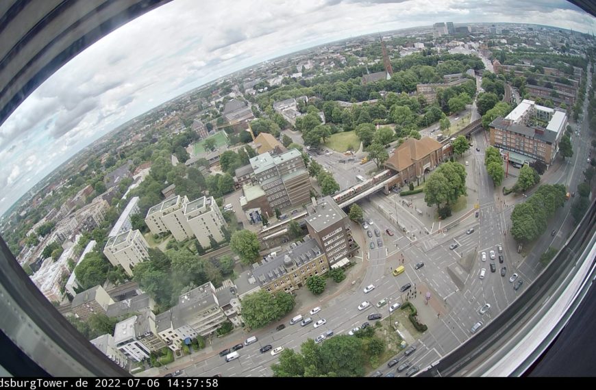 Mundsburg Tower Webcam Hamburg