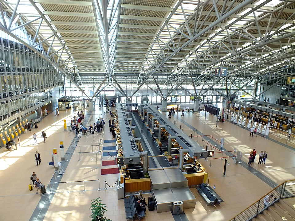 Terminal 2 am Hamburger Airport